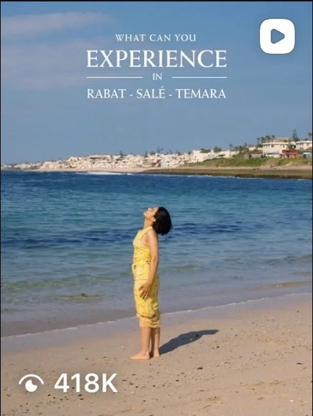 Reel Visit Rabat & Region, plage de Salé : 418 K vues