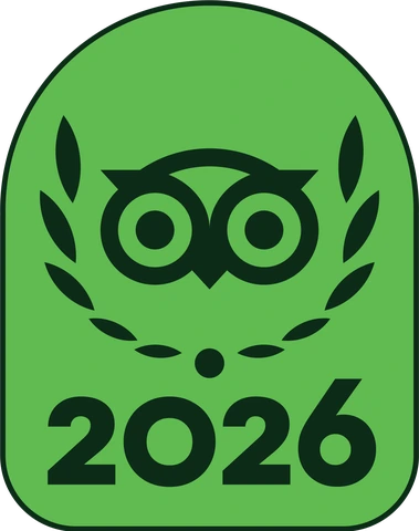 Badge Tripadvisor Travellers’ Choice 2026 décerné à La Casa Napoli